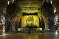 Inside of Meenakshi hindu temple in Madurai
