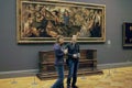 Inside the MET Art Gallery, New York City USA Royalty Free Stock Photo