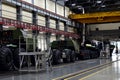 Inside of the Minsk Wheel Tractor Plant VOLAT, MZKT Royalty Free Stock Photo