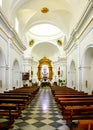 Inside the Monastery Virgin Del Saliente Royalty Free Stock Photo