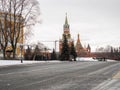 Inside Moscow Kremlin. Tour of the Kremlin Royalty Free Stock Photo