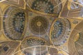 Inside of the mosque of Muhammad Ali, Saladin Citadel of Cairo Royalty Free Stock Photo