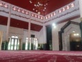 Inside Mosque at Telkom R6 Borneo Royalty Free Stock Photo