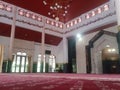 Inside Mosque at Telkom R6 Borneo