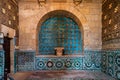 Inside the mudejar Capilla San Bartolome chapel in Cordoba, Andalusia, Spain