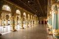 Inside the Mysore Royal Palace, India Royalty Free Stock Photo