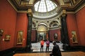 Inside National Gallery Museum in London, England