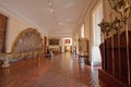 Inside National Palace of Mafra (Portugal) Royalty Free Stock Photo