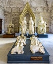 Inside the north Sacristy of the popes palace in Avignon, France Royalty Free Stock Photo