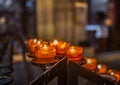 Inside Notre Dame Cathedral in Strasbourg, France