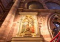 Inside Notre Dame Cathedral in Strasbourg, France