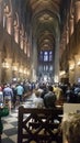 Inside Notre Dame Paris