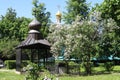 Inside of Novodevichy Convent Royalty Free Stock Photo