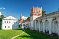 Inside the Novodevichy convent in Moscow Royalty Free Stock Photo