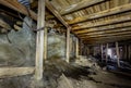 Inside the old, abandoned coal mine No.2 near Longyearbyen - the most Northern settlement in the world. Svalbard, Norway