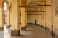 Inside the old fortification bastion