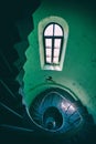 Inside the old lighthouse Royalty Free Stock Photo