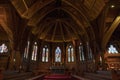 Inside Old Saint Paul church, chancel and altar, Wellington.