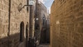 Inside the old town in Jaffa, Israel