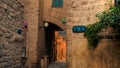 Inside the old town in Jaffa, Israel