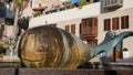 Inside the old town in Jaffa, Israel Royalty Free Stock Photo