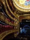 Inside the Opera Garnier in Paris Royalty Free Stock Photo