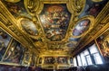 Inside the ornate Doge`s Palace or Palazzo Ducale in Venice Royalty Free Stock Photo