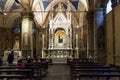 Inside of Orsanmichele church in Florence