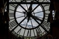 Clock at the Orsay Museum, Paris Royalty Free Stock Photo