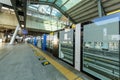 Inside ot Tha phra station of New MRT electrictrain station Royalty Free Stock Photo