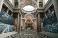 Inside the French Pantheon, Paris, France Royalty Free Stock Photo