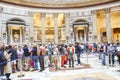 Inside of Pantheon, Rome, Italy Royalty Free Stock Photo