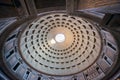 Inside the Pantheon, Rome, Italy. Royalty Free Stock Photo