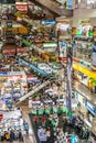 inside the Pantip Plaza, the bigges electronic and software shopping complex in Thailand to get some bargain in Bangkok, Thailand