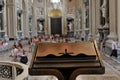 Inside the Papal Archbasilica of St. John in the Lateran Royalty Free Stock Photo