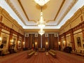 Inside of Parliament House in Bucharest, Romania Royalty Free Stock Photo