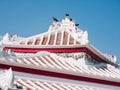 Inside part of temple in Wat Arun, Bangkok Royalty Free Stock Photo