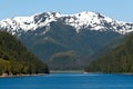 Inside Passage Along the Alaskan Mountain Range