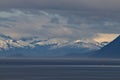 Inside Passage, between Juneau and Ketchikan, Alaska Royalty Free Stock Photo