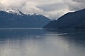 Inside Passage, between Juneau and Ketchikan, Alaska Royalty Free Stock Photo