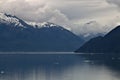 Inside Passage, between Juneau and Ketchikan, Alaska Royalty Free Stock Photo