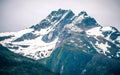 Inside passage mountain views around ketchikan alaska Royalty Free Stock Photo