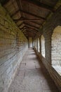 Inside of passages in the walls of Fortress Oreshek near Shlisselburg, Russia