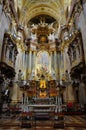 Inside Peterskirche in Vienna