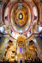 Inside Peterskirche in Vienna Royalty Free Stock Photo