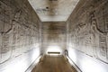 Inside of Philae Temple in Aswan, Egypt Royalty Free Stock Photo