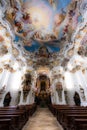 Inside Pilgrimage Church of Wies