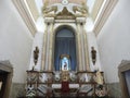 Inside City church Igreja Matriz da Fuseta at the algarve coast of Portugal