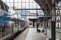 Inside of a Prague Main Train station