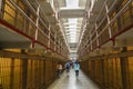 Inside the prison of Alcatraz, San Francisco Royalty Free Stock Photo